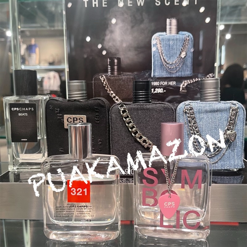 cps น้ำหอม chaps แท้ พร้อมถุงแบรนด์ ขนาด 50 มล. 100มล. #cps #น้ำหอม #unisex