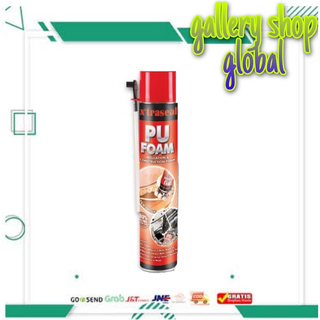 XTRASEAL PU FOAM SEALANT 750 Ml / PU FOAM SIKABOOM