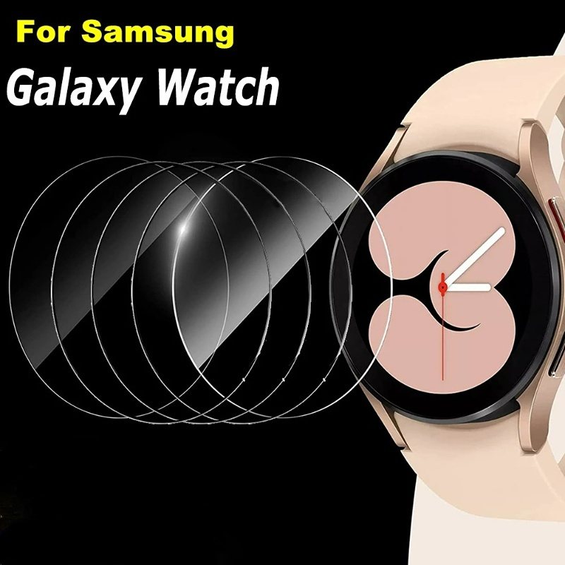 ฟิล์มกระจกนิรภัยกันรอยหน้าจอ 9H สําหรับ Samsung Galaxy Watch 4 40 44 มม. Samsung Watch4 Classic