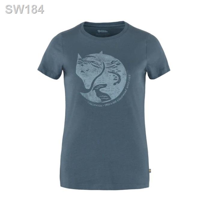 ℗□Fjallraven Arctic Fox Print T-Shirt Women #5