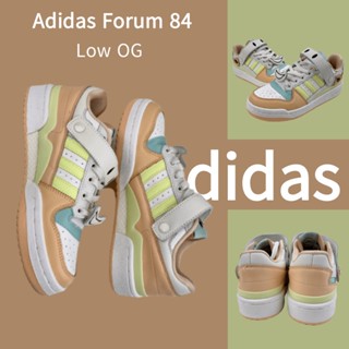 （ยิงจริง）Adidas Forum 84 Low OG ของแท้100%💯รองเท้าผ้าใบ รองเท้า รองเท้าวิ่ง รองเท้า adidas GW4427-1-4