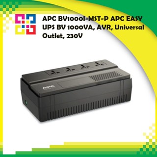 APC BV1000I-MST EASY UPS BV 1000VA/600WATT, AVR, Universal Outlet, 230V