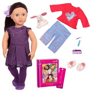 Our Generation DELUXE WILLOW DOLL W/BOOK BD31143AZ