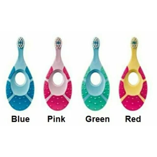 Jordan แปรงสีฟันเด็ก จอร์แดน สเต็ป1 สำหรับเด็กอายุ 0-2ปี คละลาย แพ็ค 1 ด้าม