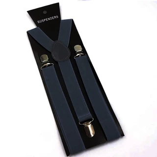 สายเอี๊ยม แบบหนีบ สายยางยืด ปรับสายได้ Men Suspenders For Man Women Wedding Party Suit Skirt With Braces Strap