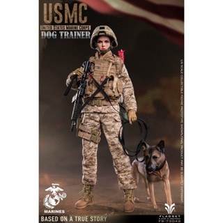 FLAGSET FS73042 1/6 : US Marine Corps Women Dog Trainer