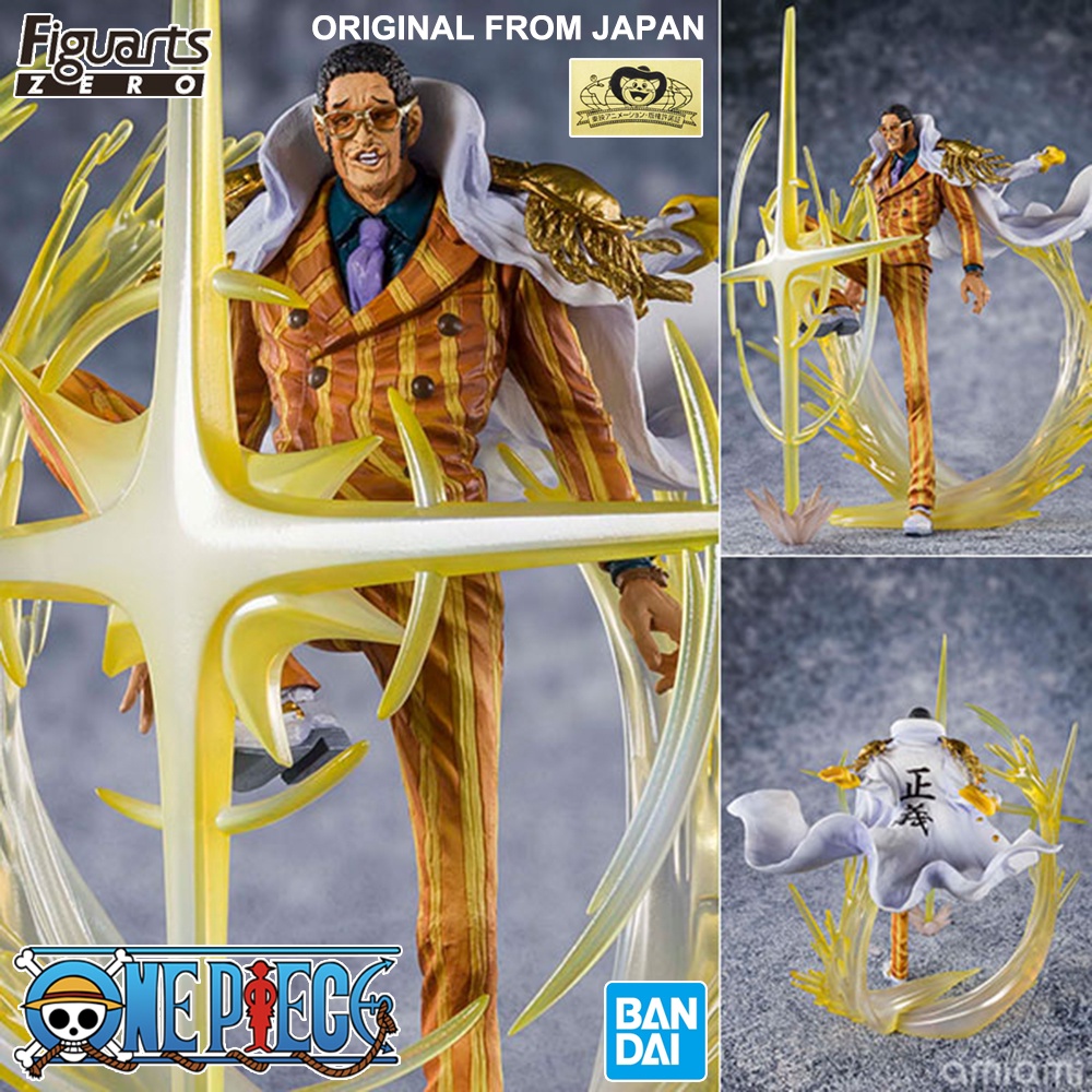 งานแท้ แมวทอง Bandai Figuarts Zero One Piece วันพีซ เต็มพิกัดสลัดจอมลุย Admirals Borsalino Kizaru โบร์ซาลิโน่ คิซารุ