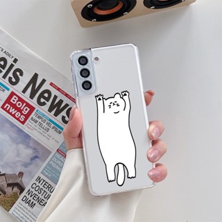 เคสโทรศัพท์มือถือแบบนิ่ม ใส ลายแมวตลก สําหรับ Samsung A13 A14 A24 A34 A54 A23 A33 A53 A31 A52s A12 M12 A21s A22 M22 A50 A32 A50s A30s A51 A52 A70 A71 A72 5G