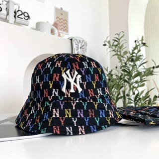 พร้อมส่ง NEW MLB MONOGRAM RAINBOW DOME HAT