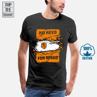 เสื้อยืดคอกลม พิมพ์ลาย World Of Tanks Blitz No Need For Speed สําหรับผู้ชาย