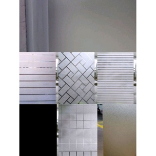 ฟิล์มติดกระจก สูญญากาศ ฝ้าลาย สำนักงานและบ้าน(หน้ากว้าง90ซ.ม…