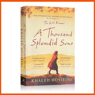 หนังสือนิยายภาษาอังกฤษ A Thousand Splendid Suns Hosseinis Classic Works The Gripping Story of Afghan สําหรับผู้หญิง