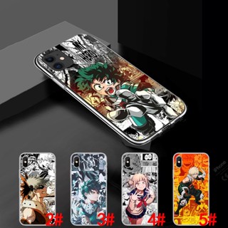 เคสโทรศัพท์มือถือแบบนิ่ม TPU ใส ลายศิลปะ my hero academia 16YIU สําหรับ OPPO F11 A9 F5 A73 F7 F9 Pro R9S Reno 2 2F 2Z 3 4