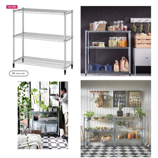 หน่วยเข้าลิ้นชัก OMAR / ชั้นเก็บของในครัว / ชั้นวางจาน / ที่เก็บ Organzier / เหล็กเกลาเวน, , 92x36x9