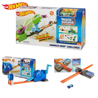 ราง Hotwheels TRACK BUILDER ตัวปล่อยรถ Hot wheels +แถมฟรีรถ 1คัน สุดคุ้ม อุปกรณ์พร้อมเลย มี 3แบบให้เลือก ราง