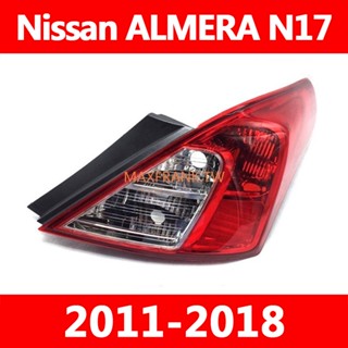 ไฟท้าย ไฟเบรก สําหรับ Nissan ALMERA N17 2011-2018TAILLIGHT TAIL LIGHT TAIL LAMP BRAKE LIGHT BACK LIGHT