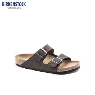 BIRKENSTOCK Arizona MF Desert Dust Black VEG รองเท้าแตะ ผู้ชาย สีดำ รุ่น 1023042 (regular)