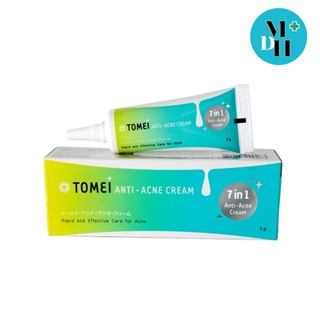 Tomei Anti-Acne Cream โทเมอิ แอนตี้-แอคเน่ ครีม ครีมแต้มสิว ลดรอยแดง 1 หลอด ขนาด 9 G 20381 / PLUS 5 G 18297