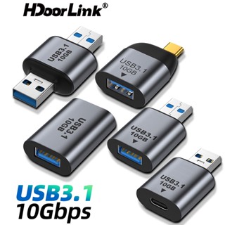 Hdoolink อะแดปเตอร์แปลง USB 3.1 10Gbps USB OTG USBC ตัวผู้ เป็น USB ตัวเมีย สําหรับ Mac-book USB