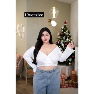 🔥Plussize🔥เสื้อคนอ้วน🔥 L40-46   XL46-50