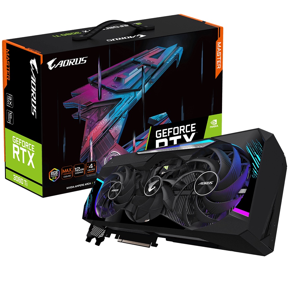 GIGABYTE AORUS GeForce RTX 3080 Ti 12GB GDDR6X ( GV-N308TARUS M-12GD )