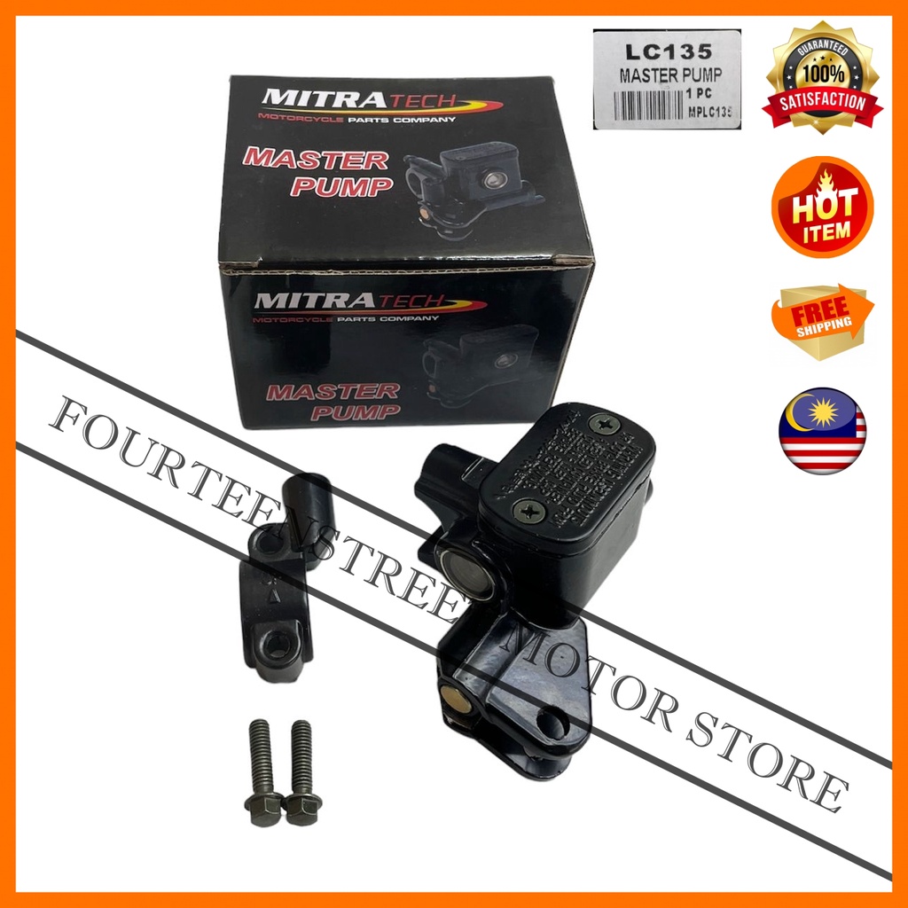 MitraTech Yamaha LC135 / LC 135 / 135LC / LC-135 Front Brek Master Pump Depan