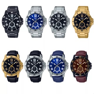 CASIO นาฬิกาข้อมือผู้ชาย รุ่น MTP-VD200D,MTP-VD200D-1B,MTP-VD200D-2B,MTP-VD200B-1B,MTP-VD200G-1B,MTP-VD200L,MTP-VD200GL-1B,MTP-VD200BL-5B