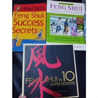 หนังสือฮวงจุ้ยภาษาอังกฤษ Feng Shui in 10 simple lessons Lillian Toos Feng Shui success secrets