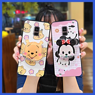 glisten Cover Phone Case For Samsung Galaxy A8 2018/A530F/A5 2018  Fashion Design Back Cover TPU Soft Case Original