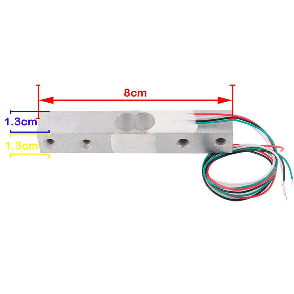 ZYElroy 1/5/10/20 กก.ขนาดเล็กช่วงชั่งน้ําหนักเซ็นเซอร์ความดันและ HX711AD โมดูลโหลดเซลล์และ HX711 โมด