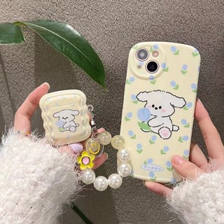 ✨ส่งเชือกเส้นเล็ก✨เคสแอร์พอด 2 1 Case for Airpod 3 pro ลูกสุนัข การป้องกันการตก ซิลิโคนนิ่ม Soft Case Airpod gen 3 2021