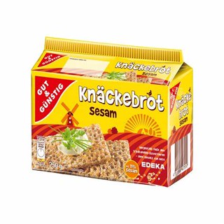 G&amp;G Sesam knackebrot 250g