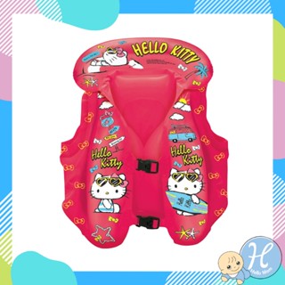 Hello kitty Swim Vest เสื้อชูชีพคิตตี้ เสื้อชูชีพแบบเป่าลมสำหรับเด็ก เสื้อกั๊กว่ายน้ำ เสื้อชูชีพ เสื้อชูชีพเด็ก  ป้องกัน