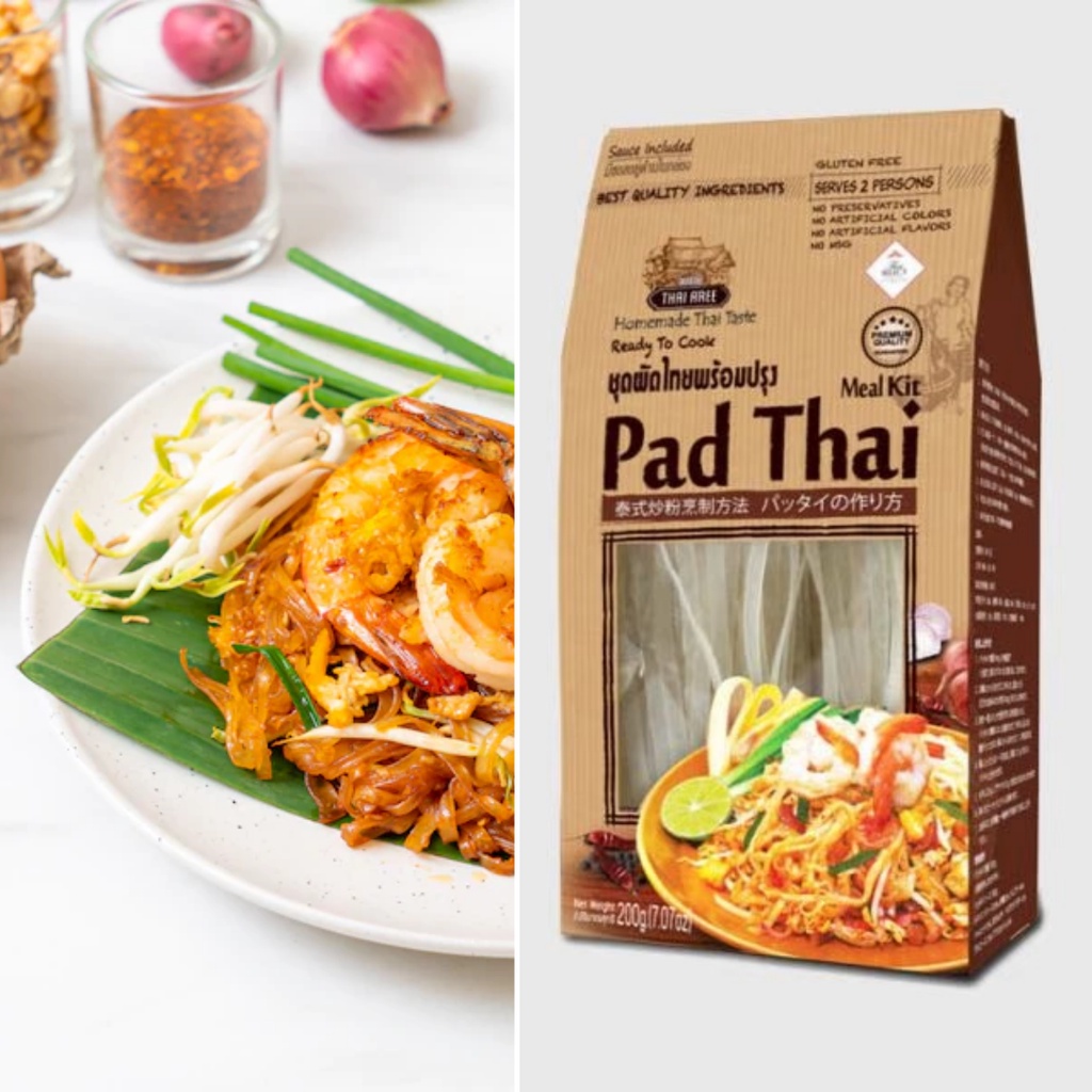 ก๋วยเตี๋ยวผัดไทยพร้อมปรุง-Thai Aree Pad Thai-Homemade Thai Taste