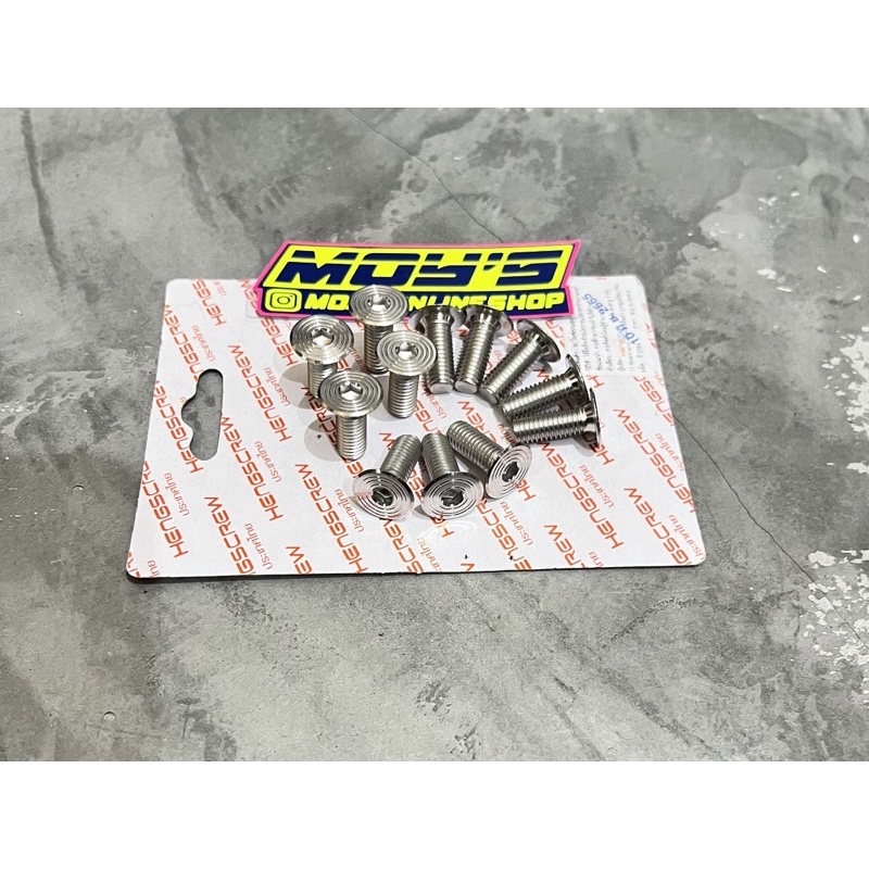 HONDA/YAMAHA STAINLESS DISC PROBOLT BOLT ORIGINAL HENG THAILAND