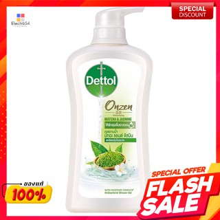 เดทตอล ออนเซ็น เจลอาบน้ำ ดีท็อกซ์ซิฟายอิ้ง มัทฉะ แอนด์ จัสมิน 500 ก.Dettol Onsen Shower Gel Detoxifying Matcha and Jasmi