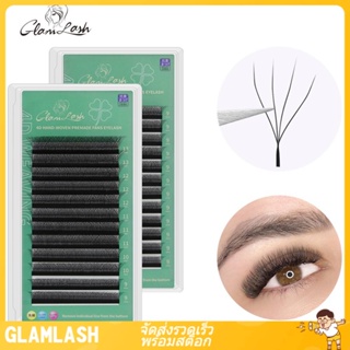 💖💖Glamlash ขนตาปลอม ขนมิงค์ 4D-W นุ่ม ดูเป็นธรรมชาติ