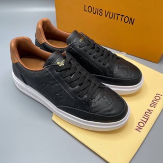 🔥ผ่อนได้🔥รองเท้าผ้าใบ LV Beverly Hills Sneaker Size 39 - 44 cm งาน Original อุปกรณ์ : Full Box Set