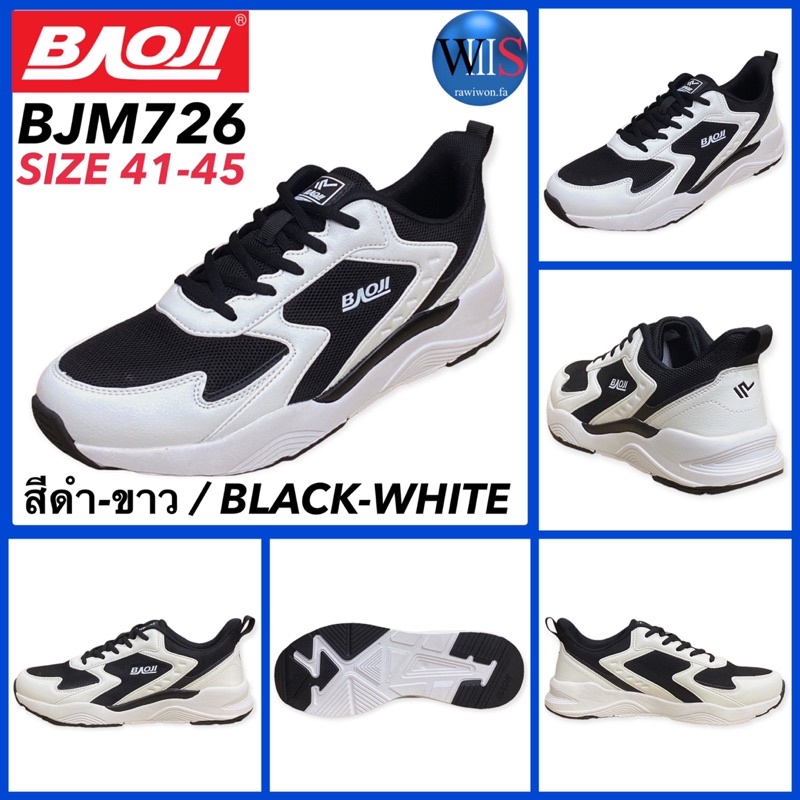 BAOJI รองเท้าสนีกเกอร์ รุ่น BJM726 / BJM780 / BJM824