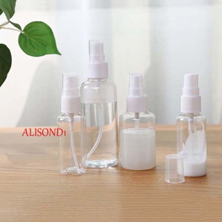 Alisond1 ขวดสเปรย์น้ําหอม ขนาดเล็ก แบบพกพา สีโปร่งใส สําหรับร้านทําผม