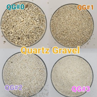 5 Kgs/Bag ทรายควอตซ์ ทรายสะอาด ทรายขาว QuartzSand ทรายทนความร้อน ควอตซ์คัดขนาด ทนความร้อนได้สูง และมีความแข็งสูง