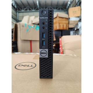 เครื่องจิ๋ว mini PC Dell Optiplex  5050Mini i5-7500T @2.5GHz Ram 8Gb /Hdd 500Gb /M.2 128Gb