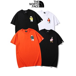 เสื้อยืดแขนสั้นลําลอง พิมพ์ลาย The NORTH FACE Duckling สําหรับผู้ชาย และผู้หญิง