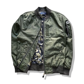 BLUE WATER Bomber Jacket รอบอก 46”