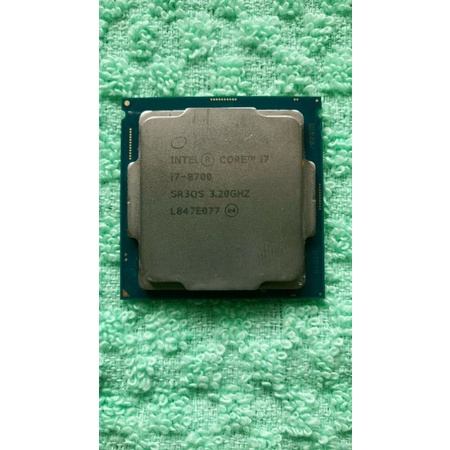 intel core i7 8700 (non k)
