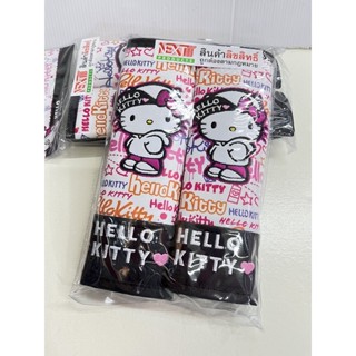 หุ้มเข็มขัดนิรภัยรถยนต์#’ลาย’HELLO-KITTYลิขสิทธิ์แท้