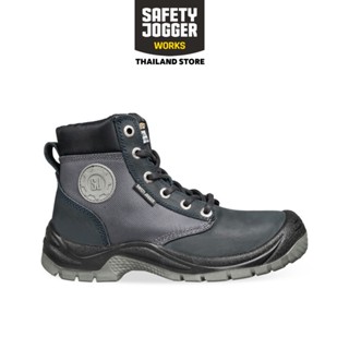  รับประกัน 3 เดือนSafety Jogger รุ่น DAKAR รองเท้าเซฟตี้หัวเหล็ก พื้นเหล็ก สีน้ำตาล สีดำ img 1