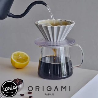 JARIO x ORIGAMI ดริปเปอร์เซรามิก (แท้จากญี่ปุ่น) ORIGAMI Ceramic Dripper