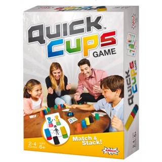 Quick Cups เกมเรียงถ้วย ประลองความไว คู่มือภาษาอังกฤษ