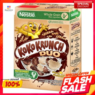 เนสท์เล่ โกโก้ครั้นช์ นิวทริสมาร์ท ดูโอ อาหารเช้าซีเรียลโฮลเกรน 330 ก.Nestle Koko Krunch Nutri Smart Duo Whole Grain Bre